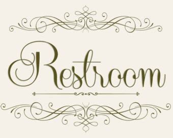 Choose from thousands of designs or create your own today! 8 Best Images of Vintage Restroom Sign Printables ...