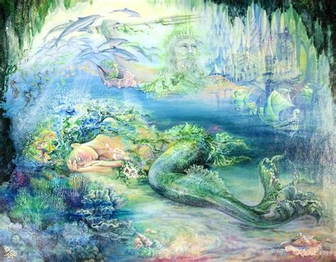 Sold Price Josephine Wall Dream Of Atlantis Giclee On Canva