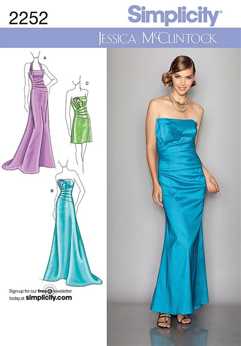 Simplicity Formal Dress Patterns