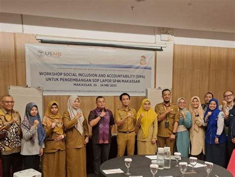 Pemkot Makassar Usaid Iuwash Tangguh Gelar Workshop Sipa Pengembangan