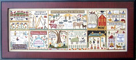If you've cross stitched before, you likely already know what to look for in a pattern. Carriage House Samplings - The Farms of Hawk Run Hollow ...