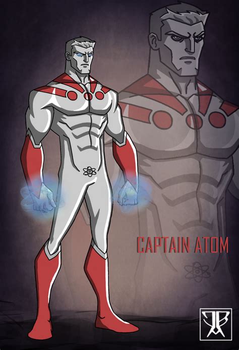 Captain Atom Redesign By Divinecomics On Deviantart