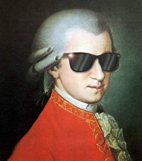 Funny Wolfgang Amadeus Mozart Sunglasses Vivid Imagery Etsy