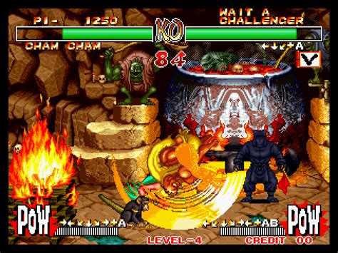 Samurai Shodown 2 Neo Geo 107 The King Of Grabs
