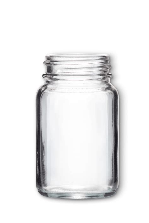 Clear Glass Powder Jars Lifestyle Packaging