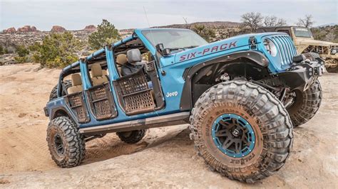 Stretched Jeeps Custom Trucks And More Invade Moab For Easter Jeep