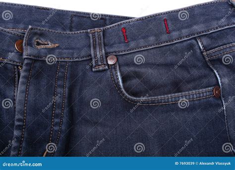 Blue Jeans Stock Image Image Of Canvas Rough Denim 7693039
