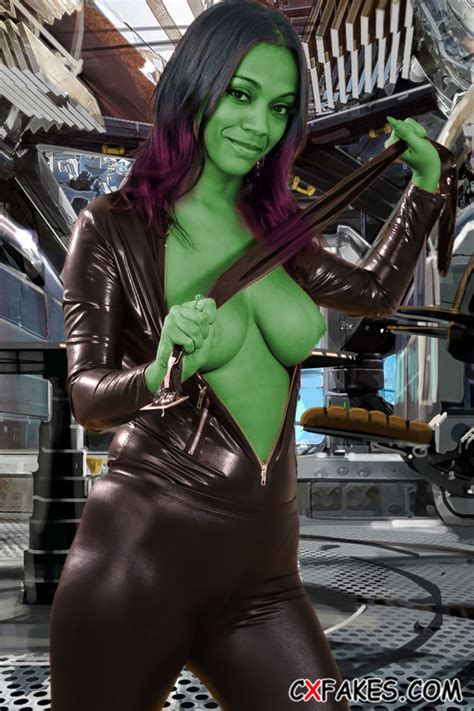 Gamora Nude