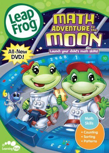 Leapfrog Math Adventure To The Moon Dvd 2010 Brand New Sealed