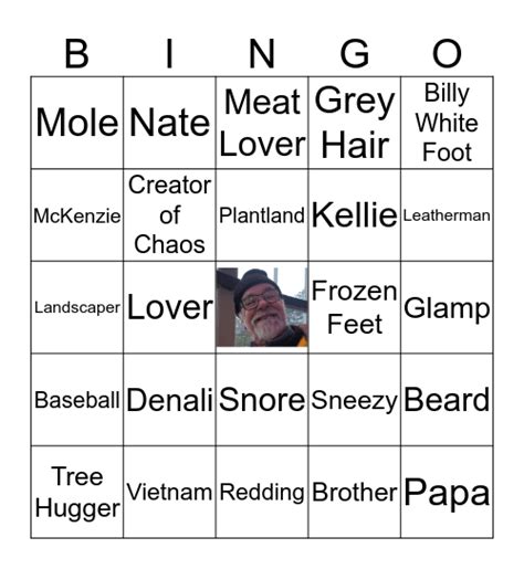 Bills Bingo Game Bingo Card