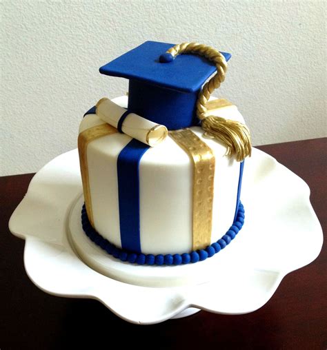 Royal Blue And Gold Graduation Background