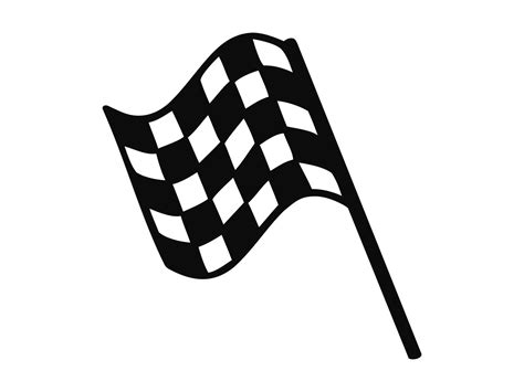 Racing Flag Svg Checkered Flag Svg Racing Clipart Tshirt Logo Racing