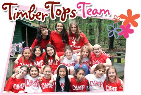 Timber Tops Team Our Summer Camp Staff