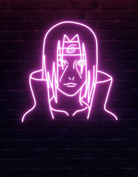 Online Itachi Neon Lights With Reasonable Price Naruto Sign Zesta Neon