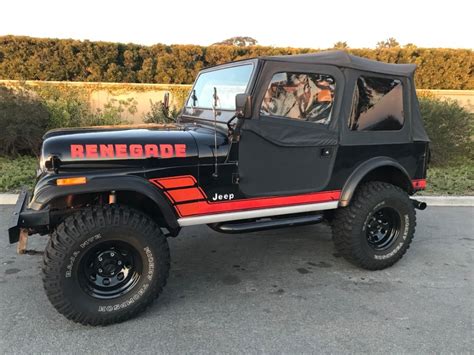 1983 Jeep Cj7 Renegade For Sale On Bat Auctions Sold For 7983 On