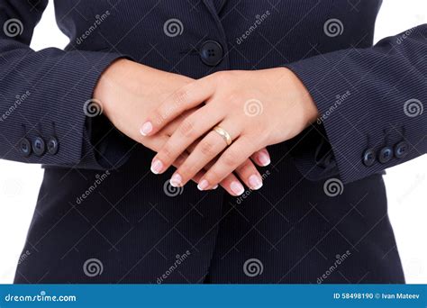 Public Speaker Making Hand Gesture Royalty Free Stock Photography