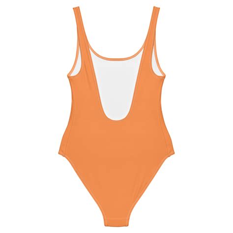 Boykin Orange One Piece Swimsuit