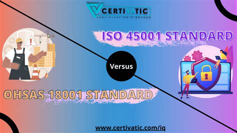 Difference Between Iso 45001 Certification And Ohsas 18001 Certivatic