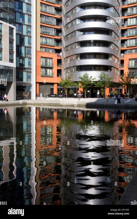 The Architecture Of West End Quay In Paddington Basin Part Of The