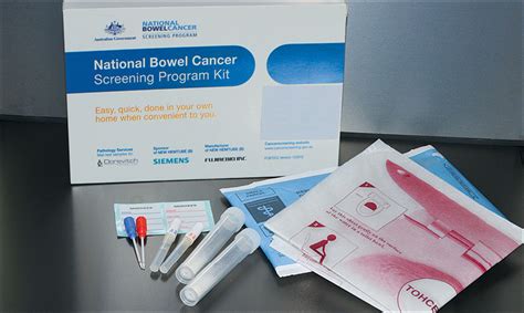 There are often no symptoms in the early stages of the disease. Bowel Cancer Screening Australia National Program ...
