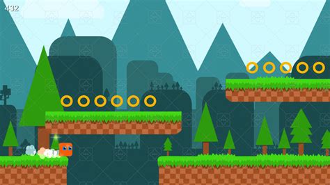 2d Endless Runner Assets Gamedev Market