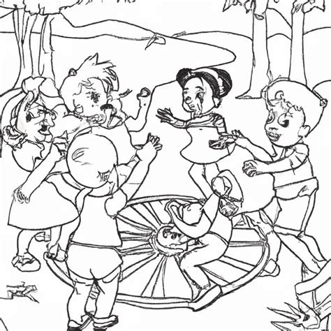 Desenho De Barney E Seus Amigos Brincando De Roda Par Vrogue Co