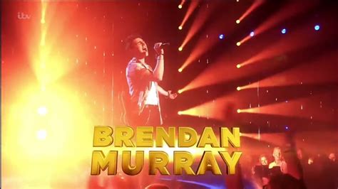 Brendan Murray Live Show 2 The X Factor 2018 Youtube