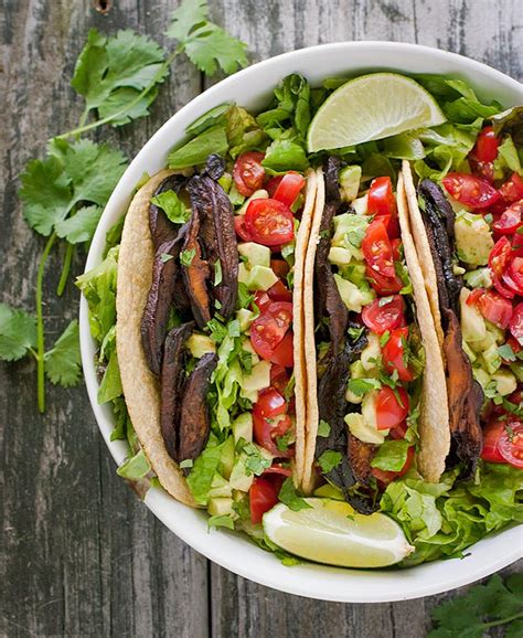 Vegetarian Blt Tacos With Shiitake Bacon