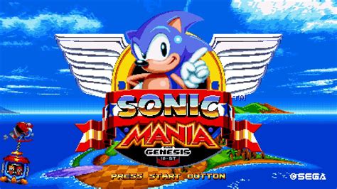 Sonic Mania Genesis Beta Trailer Youtube