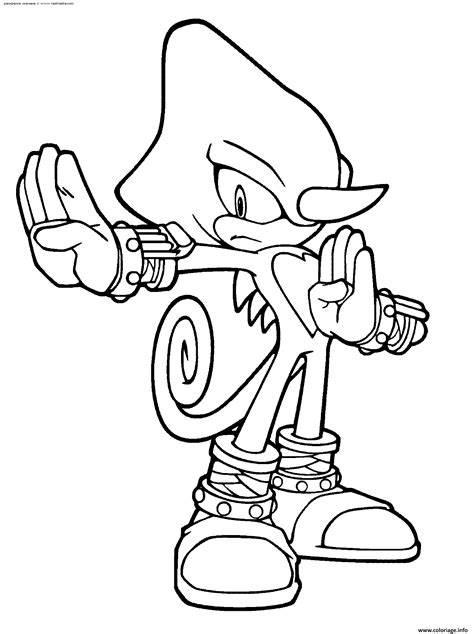 Coloriage Sonic 247 Dessin Sonic à Imprimer
