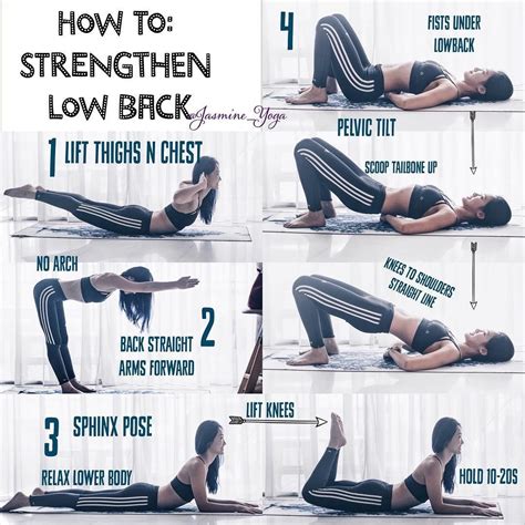 How To Strengthen Lower Back See This Instagram Photo By Jasmineyoga • 2128 Likes Lower