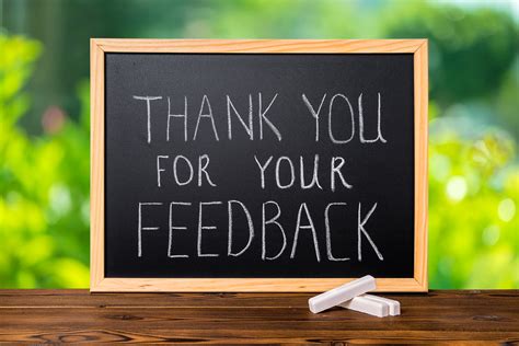 Hsr Thank You For Your Feedback Mp Consulting