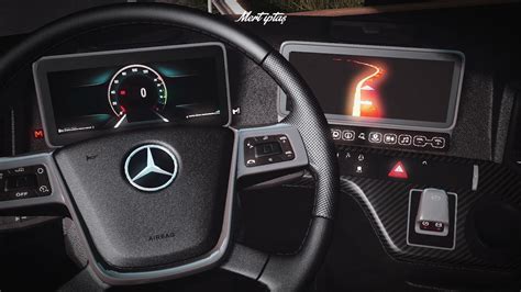The images did not load correctly. MERCEDES BENZ ACTROS MP5 - 2020 MIRRORCAM 1.37 - ETS 2 mods
