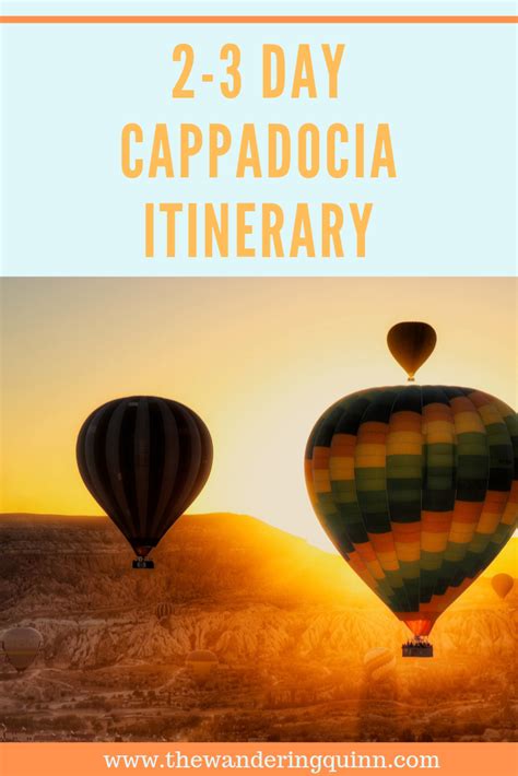 Day Cappadocia Itinerary With Best Things To Do In Cappadocia