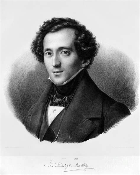 Felix Mendelssohn German Composer Photograph By Omikron Fine Art America