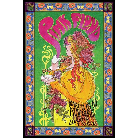 Mama's gonna keep you right here under her wing. Pink Floyd Poster Bob Masse Tourplakat - Poster Großformat ...