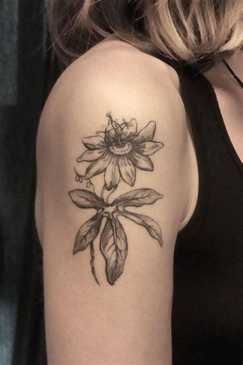 30 Pretty Passion Flower Tattoos You Must Try Style Vp Page 6