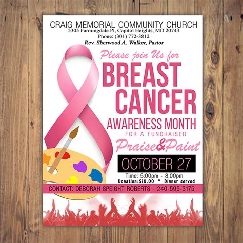 Breast Cancer Awareness Month Flyer A Plus Print Shop