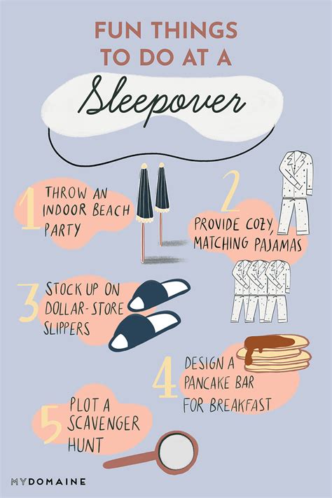 Fun Things To Do At A Sleepover Slumber Party Ideas