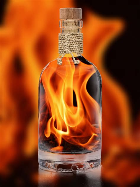 Flame In A Bottle Image Free Stock Photo Public Domain Photo Cc0