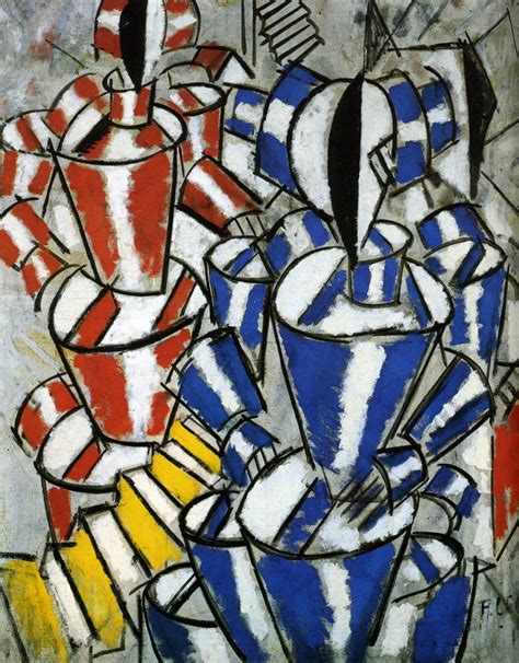 The Staircase 1913 Fernand Leger