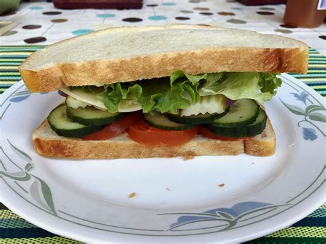 Easy Delicious Veggie Sandwich Versatile Foodie