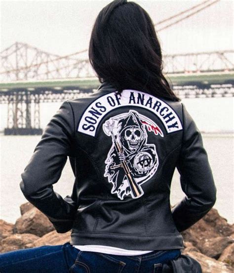Sons Of Anarchy Gemma Teller Morrow Leather Jacket Jackets Masters