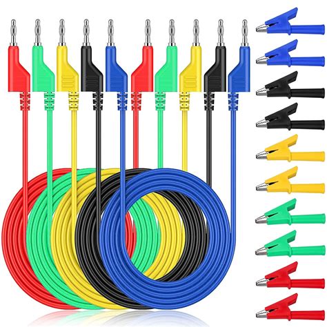 Multimeter Messleitungen 5 Stück Messleitung Bananenstecker