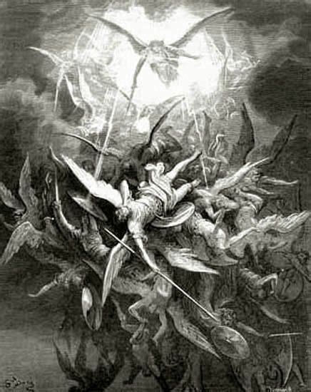 Lucifer Cast Out By Gusave Dore Gustave Dore Fallen Angel Angel