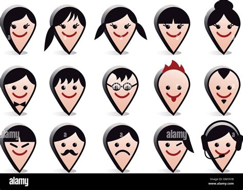 Diversity Avatar Vector Vectors Hi Res Stock Photography And Images Alamy