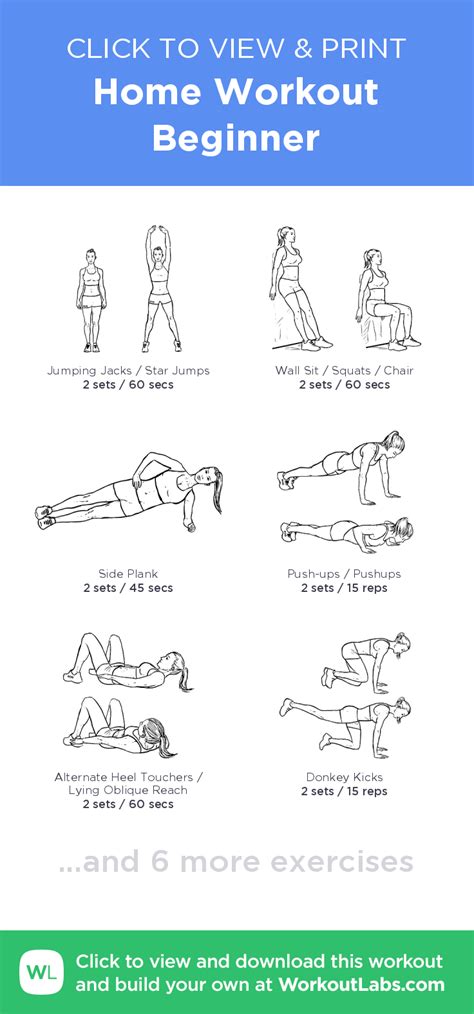 Maybe you would like to learn more about one of these? Home Workout Beginner - click to view and print this ...