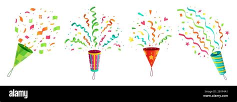 Party Confetti Popper Exploding Birthday Celebration Confetti Poppers