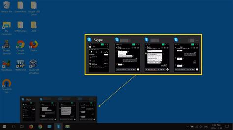 I changed that back to 100% and i could see just the corner of the presentation, but the all windows are minimized. How to Use Skype's Split View Mode in Windows 10