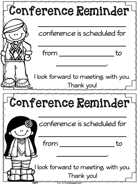 Parent Teacher Conference Time And Must Have Freebies Fun In First Grade